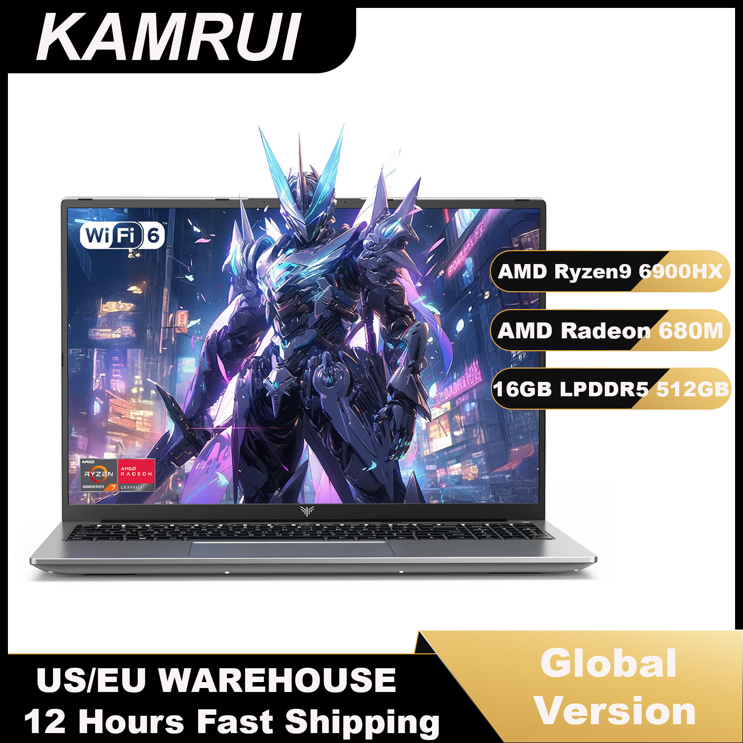 Ddr4 2400Mhz - KAMRUI 16inch Laptop AMD Ryzen 9