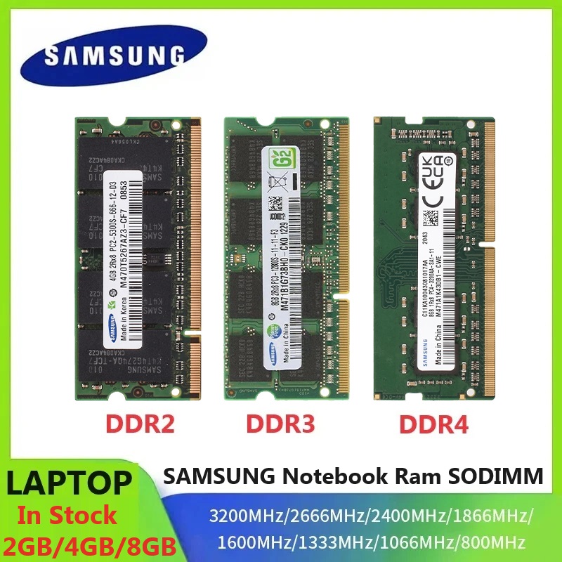 Ddr4 3200 16Gb - SAMSUNG Laptop Memoria DDR4 DDR3 DDR2