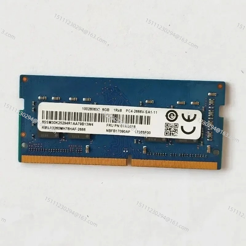 Ram Memory Module - DDR4 8GB 2666MHz Laptop RAM, 1RX8