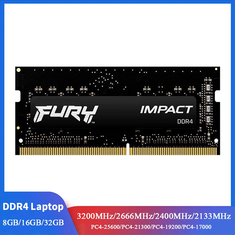 Ddr4 3200 16Gb - DDR4 FURY Impact RAM 16GB 8GB