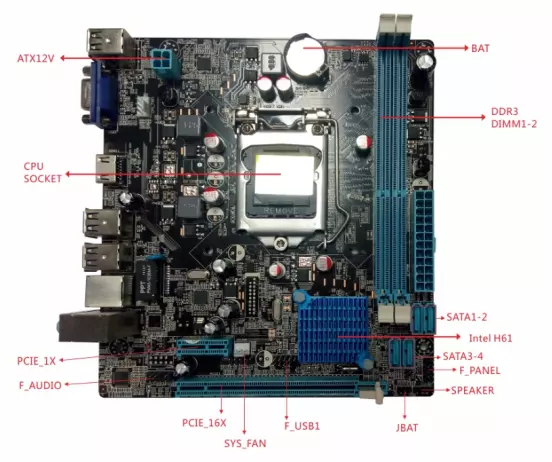 H61 ATX Power Supply LGA1150 M - Ddr3 Ram ulasan dan harga