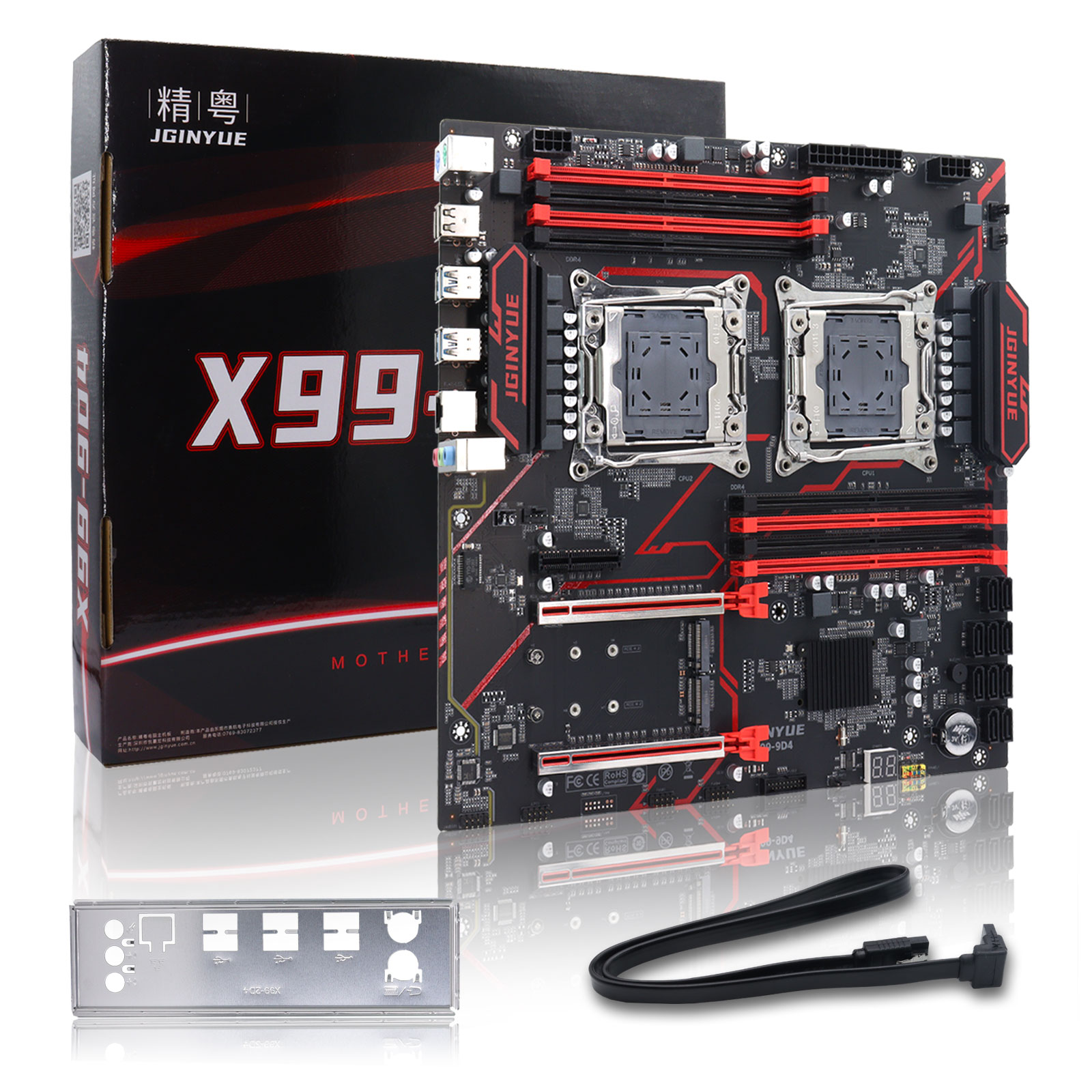 JGINYUE X99‑9D4 Dual LGA2011‑3 - Ecc Ram Server ulasan dan harga
