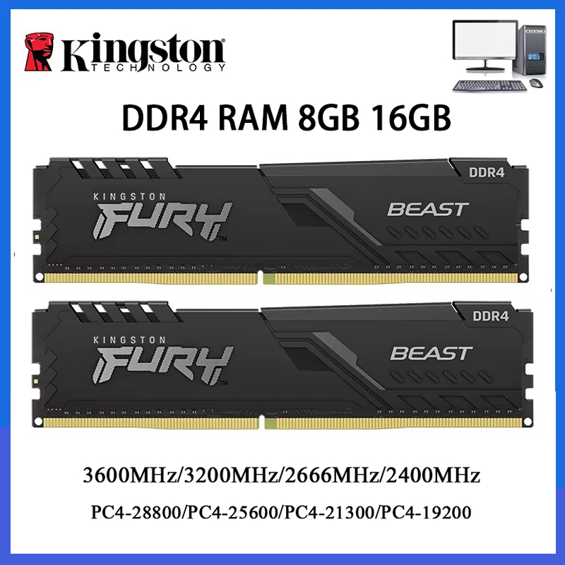 DDR4 Kingston BEAST RAM 3200MH - Ddr4 3200 16Gb ulasan dan harga
