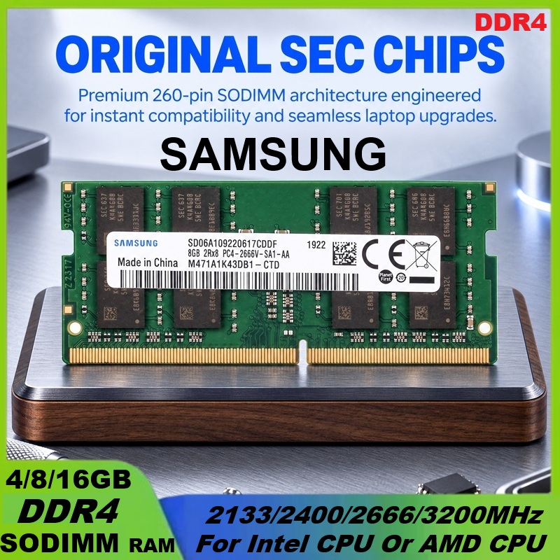 SAMSUNG DDR4 RAM 16GB 32GB 4GB - Ddr4 3200 16Gb ulasan dan harga