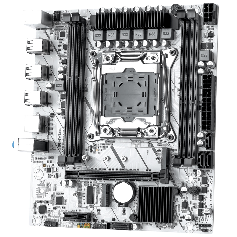 JGINYUE X99 Motherboard LGA201 - Ecc Ram Server ulasan dan harga