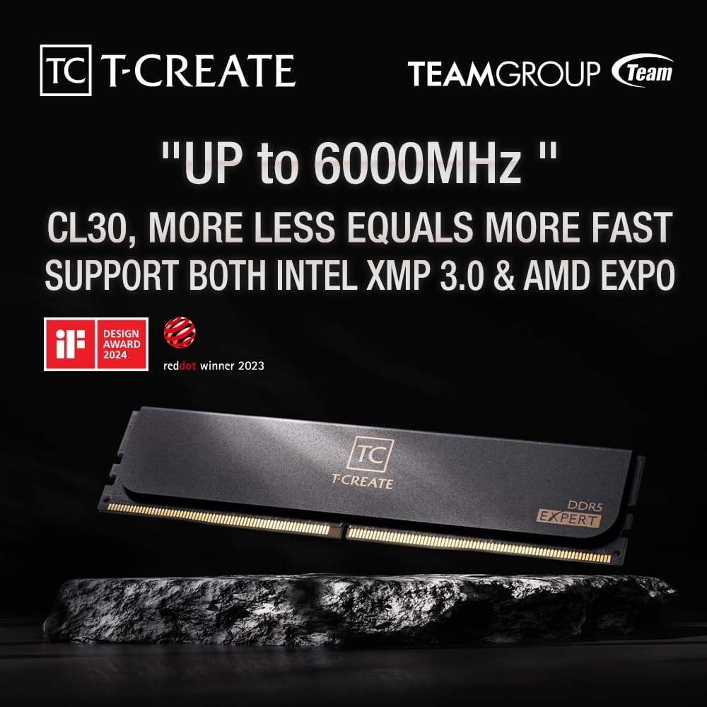 TEAMGROUP T-Create Expert CL30 - Ram Memory Module ulasan dan harga