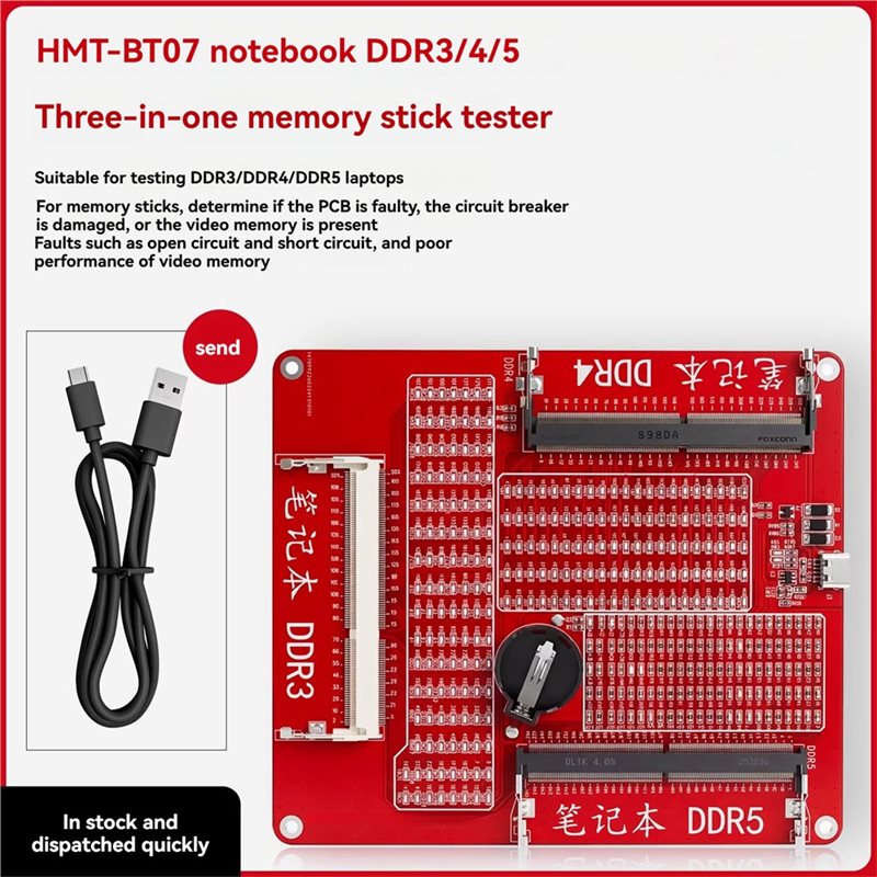 SCLS DDR3/4/5 Memory Tester Un - Ram Memory Module ulasan dan harga